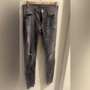 Hudson “Shine Midrise”  Skinny Jeans